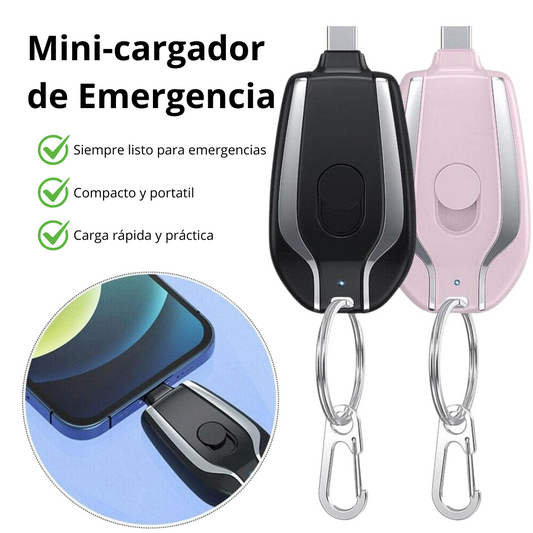 PowerKey Pro - Llavero Cargador Salvavidas